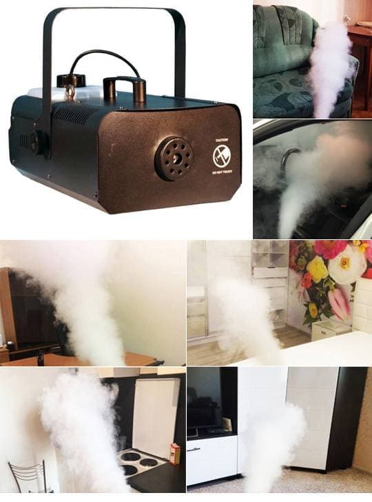Профессиональный генератор сухого тумана 1500W