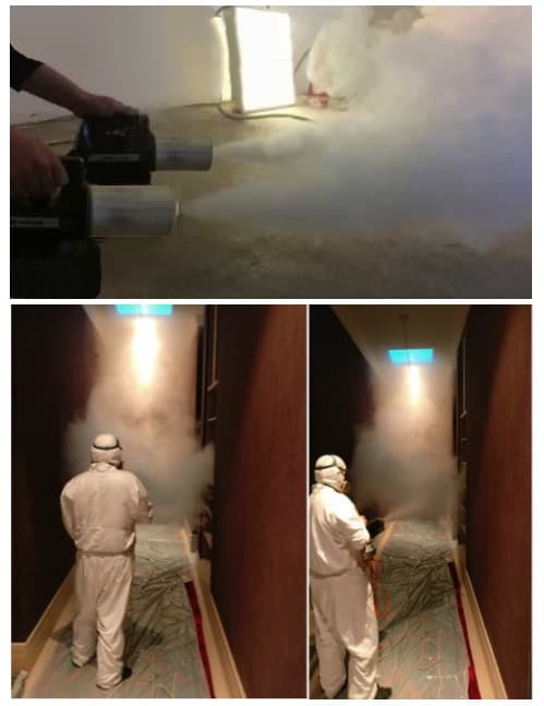 Генератор дезинфекции, сухой туман для дезинфекции Генератор дезинфекции, сухой туман для дезинфекции