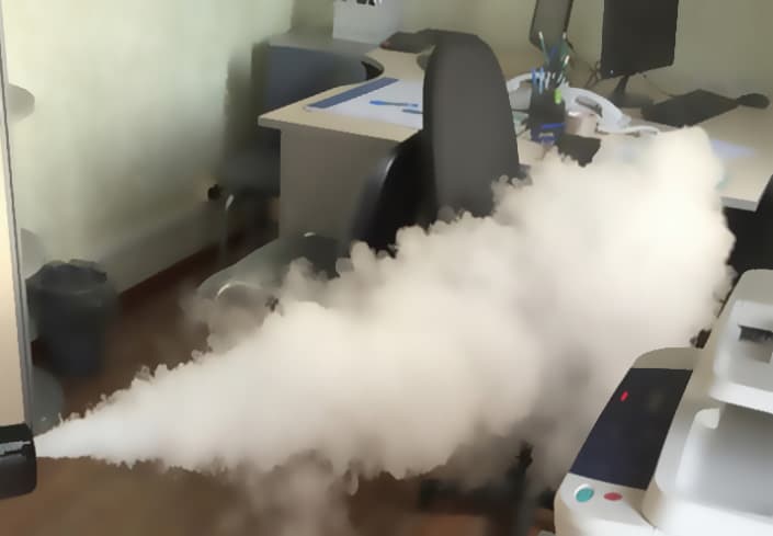 Генератор тумана, сухой туман