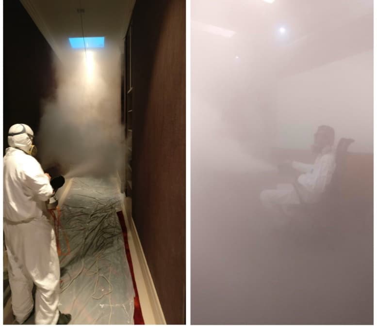 Генератор сухого тумана, сухой туман недорого