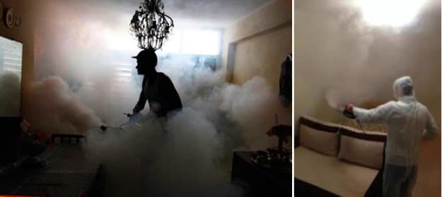 Генераторы сухого тумана, сухой туман